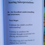 Page showing next steps and scoring interpretation from the Safe Circle toolkit.