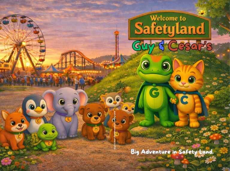 Guy & Cesar’s Big Adventure in Safety Land children’s book